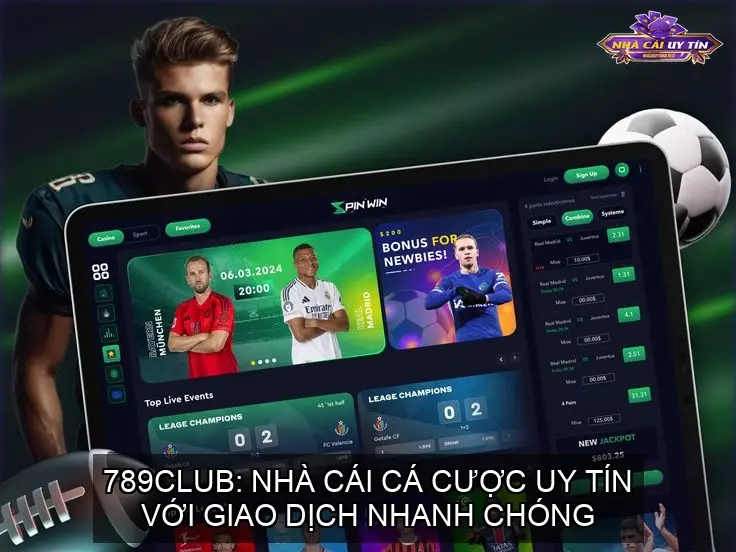 789Club: Nhà Cái Cá Cược Uy Tín Với Giao Dịch Nhanh Chóng